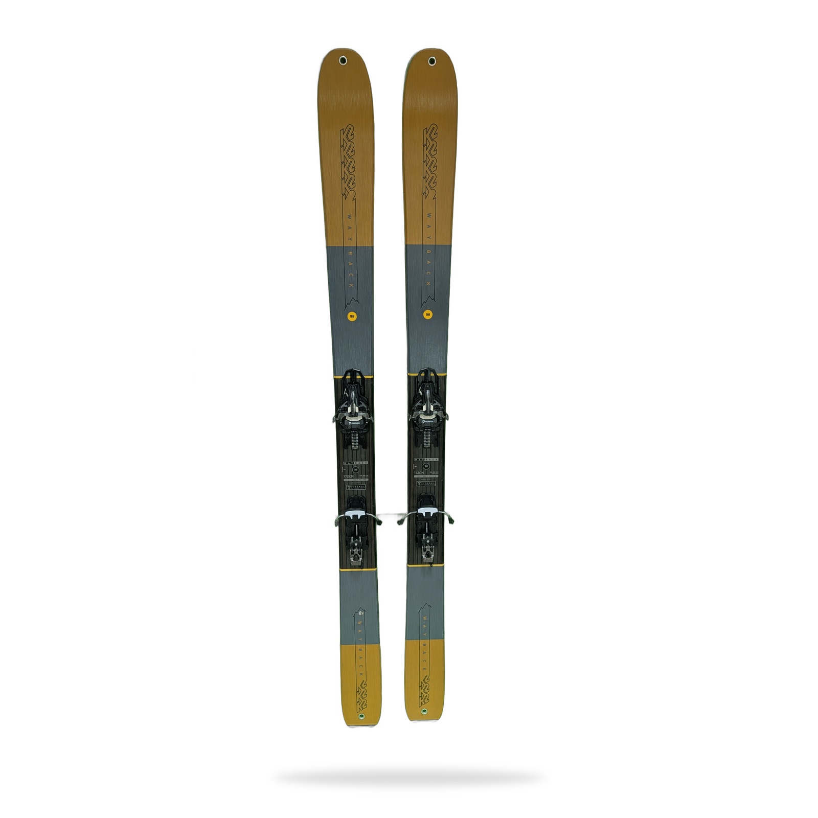 K2 Wayback 98 Test 172 cm + Alpinist 11